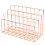 1Pc Metal Desktop Makeup Organizer Rose Gold Storage Container 4