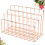 1Pc Metal Desktop Makeup Organizer Rose Gold Storage Container 6