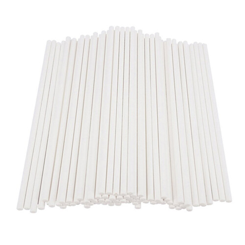 20Pièces Bâtons Papier Résistants Blancs Pour Sucettes 1