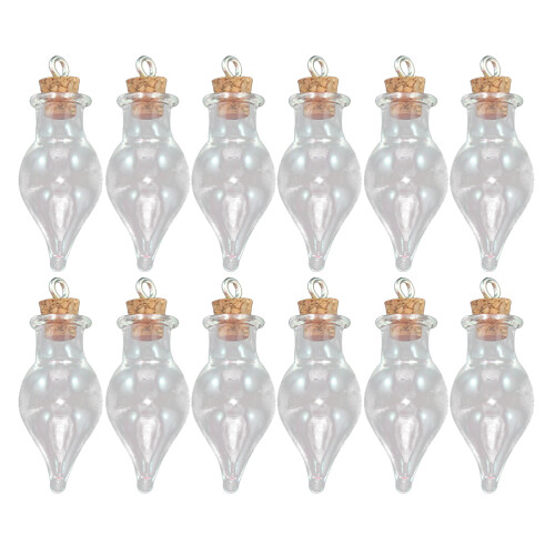 32 Mini Glasflaschen Für Basteln Mit Woozy 1