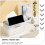 1St Decoratieve Marmer Tissue Container Met Mobiel Rek, Kunststof 11