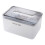 1St Decoratieve Marmer Tissue Container Met Mobiel Rek, Kunststof 2