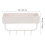 Drain Storage Rack Hangend Keukenapparaat Grijs 1 Stuk 3