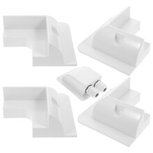 Outdoor Solar Bracket Kit Steunen Set Aansluitdoos Wit ABS