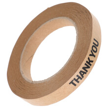 1 Rol Sealing Tape Voor Cafés Wit Papier Verpakkingstape