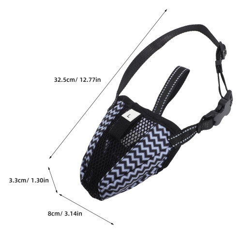 Puppy Loop Hond Mondkap Muzzle Mask Tegen Bijten Lijken 1