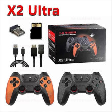 (128G)X2 Ultra Video Game Stick Console Or ONLY 2.4G Double Wireless Controller 4K HD30000 Games 64G/128G Retro Games Christmas Gift