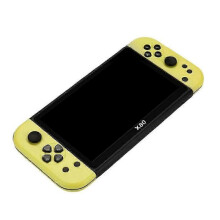 (Yellow)X80 7.0 Inch Hd Screen Handheld Game Console 20000 Games Video Game Console