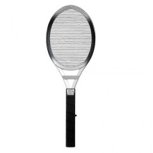 (Silver) Electric Fly Swatters, 1 Layer Mesh Mosquito Killer Racket, Compatible with Home Use