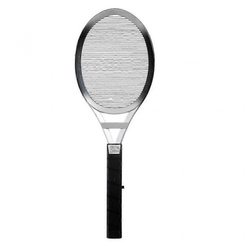 (Silver) Electric Fly Swatters, 1 Layer Mesh Mosquito Killer Racket, Compatible with Home Use