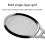 (Black) Electric Fly Swatters, 1 Layer Mesh Mosquito Killer Racket, Compatible with Home Use 4