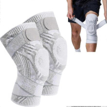 (L,1 pair white)Knee Braces for Knee Pain,Limitless Knee Pro