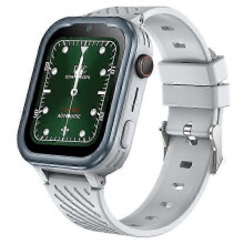 (Silver)D39 Children GPS Tracker Watch Video Call 1.83-Inch Screen Android 8.1 Kids Phone Smart Watch
