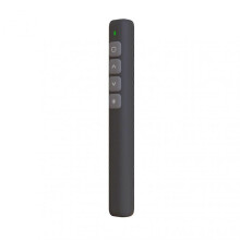 (Grey) Fiauli B3 Presentation Cliker Wireless Long-distance Control Two-pole Switch Multipurpose PPT Presenter for Win 7 2025