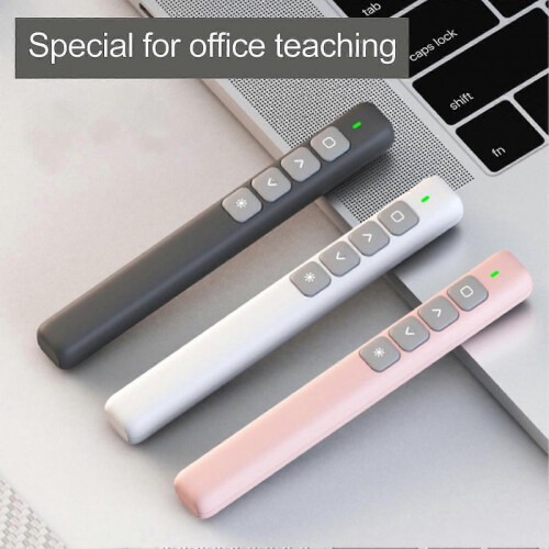 (Grey)Fiauli B3 Presentation Cliker Wireless Long-distance Control Two-pole Switch Multipurpose PPT Presenter for Win 7 2025 1