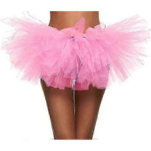 (Light pink) Adult Tutu Skirt, Tulle Tutus compatible with Women, Teens Ballet Skirts Classic 5 Layers