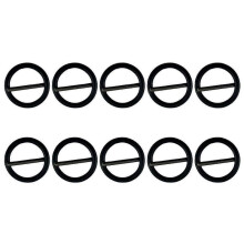 (L) Professional 10 set Impact Socket Pin & O Rings Set for 1/2 Inch Tool Offering Reliable Performances & Easy Installation L 2025