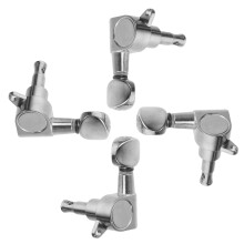 4Pièces Accessoires Ukulélé Professionnels Métal Argent