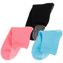 Non Skid Baumwollsocken Sortierte Farben 3 Paare