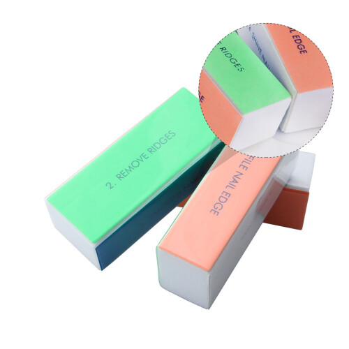 10St Nagelbufferblok Sponge Voor Verwijdering Van Vingernagels 1