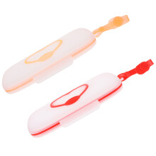 2St Draagbare Babydoekjeshouder Van Duurzaam PP Plastic, Met Hanger