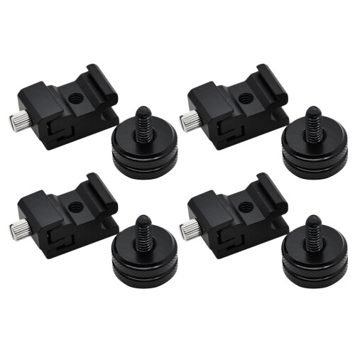 8 /Set Beugel Camera Statief Schroef Flitsadapter 1