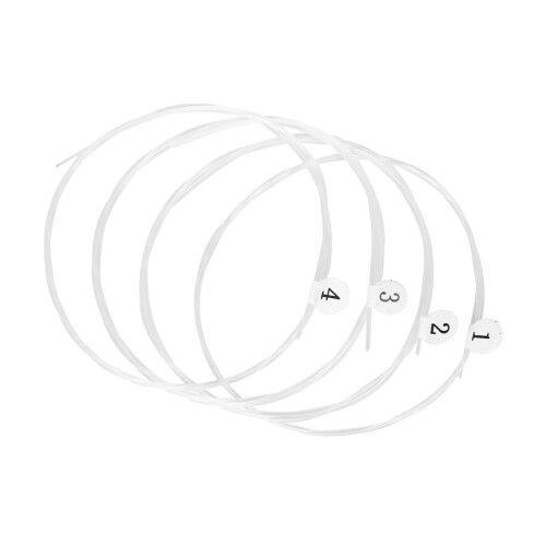 4 Stuks Nylon Transparant Ukulele Onderdeel Voor Beginners
