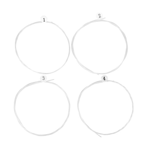 4 Stuks Nylon Transparant Ukulele Onderdeel Voor Beginners 1