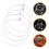 4 Stuks Nylon Transparant Ukulele Onderdeel Voor Beginners 4