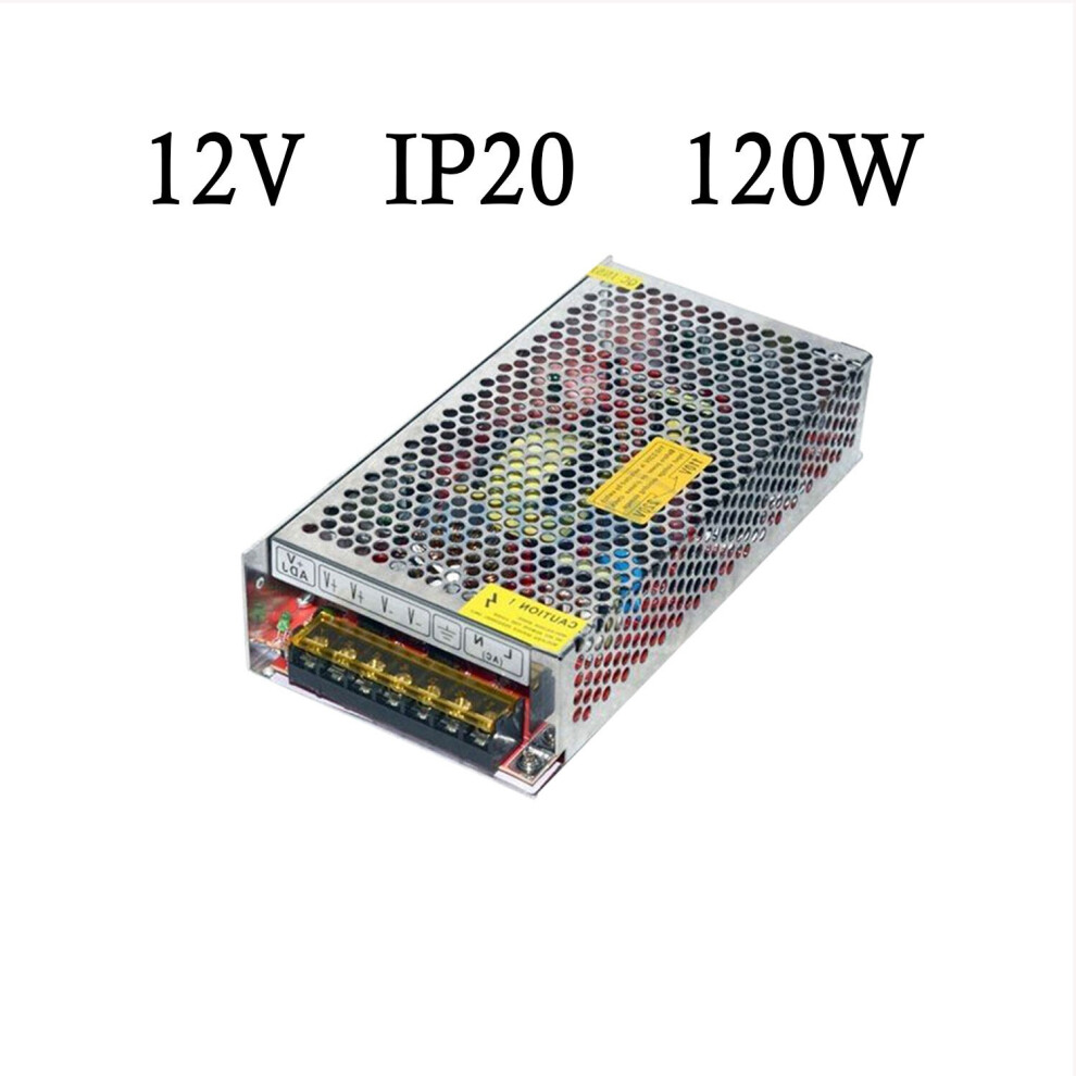 12V 120W 10A Led Transformer 240V Led Power Supply Ip20 Led Driver Psu 5060091194052