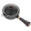 1Pc Ceramic Tea Pot Stainless Steel Filter for Home Use Black 3