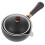 1Pc Ceramic Tea Pot Stainless Steel Filter for Home Use Black 6