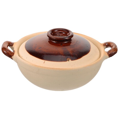 Clay Kookpot Met Hittebestendig Aardewerk Casserole 2
