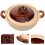 Clay Kookpot Met Hittebestendig Aardewerk Casserole 2