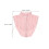 Gestreepte Faux Kraag Dames Van Polyester 2