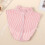 Gestreepte Faux Kraag Dames Van Polyester 4