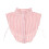 Gestreepte Faux Kraag Dames Van Polyester 9