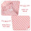 Gestreepte Faux Kraag Dames Van Polyester 8