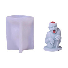 (robe zombie) Decorations Candle Mould Handmade Gifts Room Decors Craft Castings Molds 3D Silicone Handicrafts Making Delicate Molds