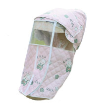 (Pink) Baby Strollers Rain Cover Dirt Proof & Windproof Pram Cart Protective Sleeve Universal for Outdoor Winter Season Pink