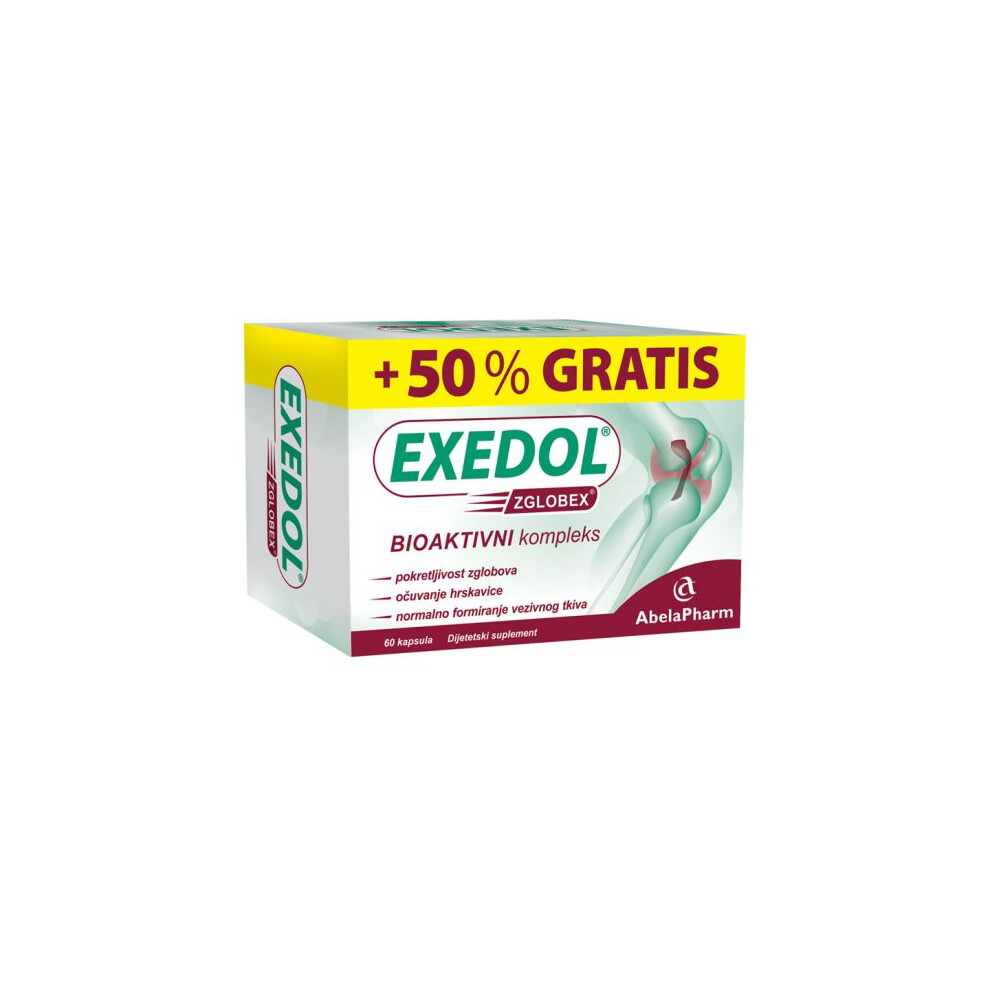 Amazing Herbs Exedol Zglobex Joint & Mobility Support 60 Cps