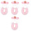 4 Sets Kitten-Spitzenkragen Katzen-Krone Cosplay-Accessoires 5