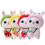 4 Sets Mini Rabbit Joy Wollfilz Materialpaket Für Den Haushalt 7