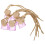 5St Rosé Car Perfume Bottle Pendant Essentiële Diffuser Decor 5