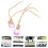5St Rosé Car Perfume Bottle Pendant Essentiële Diffuser Decor 8
