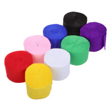 8 Roze Herfstlint Kleurrijk Crepepapier Baby