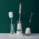 (Light Blue)Long Handle Telescopic Glass Cup Bottle Sponge Brush for Kitchen Cleaning 3