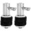 Hi-Hat Koppeling 2 Stuks Metaal -Up/Tear-Down Voor Jazz Drummers 1