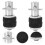 Hi-Hat Koppeling 2 Stuks Metaal -Up/Tear-Down Voor Jazz Drummers 6