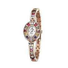 (Rose Gold) Bs Bee Sister Fa1681 Luxury Women's Watch Rainbow Wrist Watch For Femal Student -CHAN